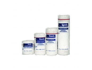 HANDYCREPE HOSPITAL LIGHT SUPPORT NON-ADHESIVE CREPE BANDAGE 
