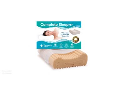 COMPLETE SLEEPRRR PLUS MEMORY FOAM PILLOW / PEACH