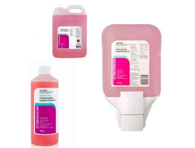 MICROSHIELD 4 CHLORHEXIDINE SURGICAL HANDWASH WITH 4% CHLORHEXIDINE GLUCONATE