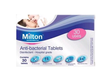 MILTON ANTI-BACTERIAL TABLETS / BOX OF 30