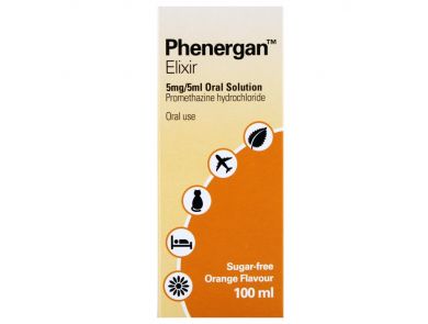 PHENERGAN ELIXAR / SUGAR FREE / 100ML / EACH