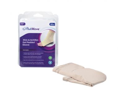 PEDIMOVE SHIN & ACHILLES GEL PADDED SLEEVE / SMALL