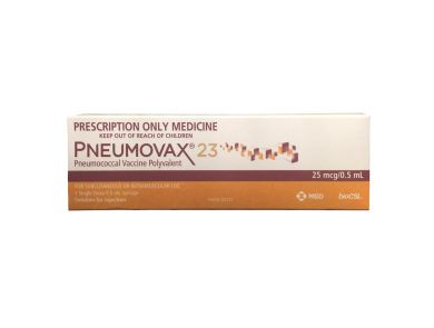 PNEUMOVAX23 (PNEUMOCOCCAL VACCINE POLYVALENT)