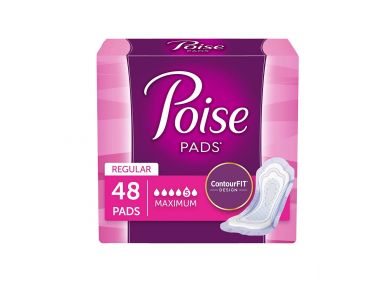 POISE PADS REGULAR / CARTON OF 96