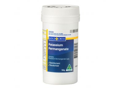 POTASSIUM PERMANGANATE / 50g BOTTLE