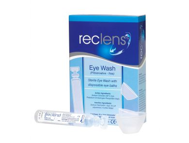 RECLENS EYE WASH DISPOSABLE BATH / 15ML / BOX/10