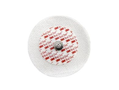 3M RED DOT™ ECG SOFT CLOTH MONITORING ELECTRODE / 6CM DIAMETER / BOX OF 50