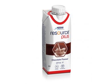 RESOURCE PLUS CHOCOLATE 237ml TETRA PRISMA