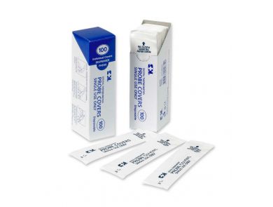 S+M DIGITAL THERMOMETER PROBE COVERS / BOX OF 100