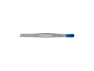 SAGE DRESSING FORCEPS BLOCK END BLUNT / 12.5CM