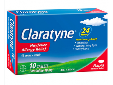 CLARATYNE TABLETS / 10MG / BOX OF 10