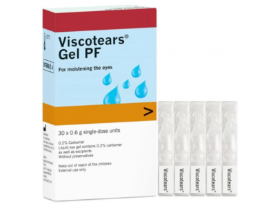 VISCOTEARS EYE GEL PF / 0.3% 0.6ML / BOX OF 30