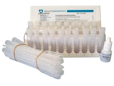 URISCREEN CATALASE URINE TEST KIT / BOX OF 20