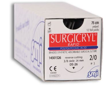 SMI SURGICRYL RAPID SUTURE