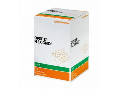 OPSITE FLEXIGRID MOISTURE VAPOUR PERMEABLE ADHESIVE FILM DRESSING