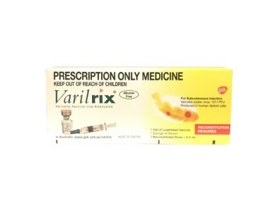 VARILRIX VARICELLA VACCINE LIVE ATTENUATED (CHICKEN POX)