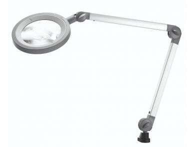 MAGNIFIER - WALDMANN MLD "LUMINAIRE" - W/ BENCH CLAMP