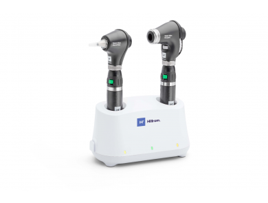 WELCH ALLYN DESK SET - PANOPTIC BASIC / MACROVIEW BASIC / 2 X LI-ION BASIC
