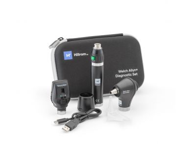 WELCH ALLYN LED DIAGNOSTIC SET LED COAXIAL MACROVIEW BASIC /  LI-ION BASIC USB - HARD CASE
