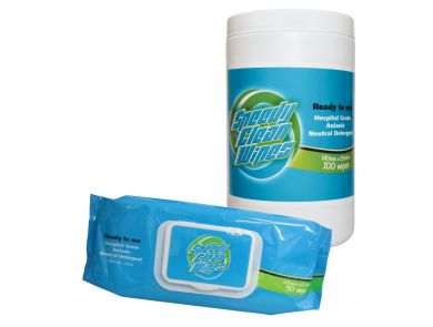 WHITELEY SPEEDY CLEAN DETERGENT WIPES 