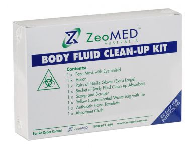ZEOMED BODY FLUID SPILL CLEAN-UP KIT