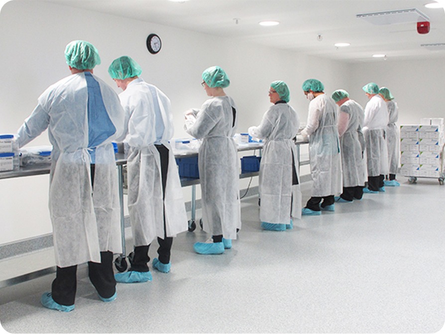 In-house sterilisation