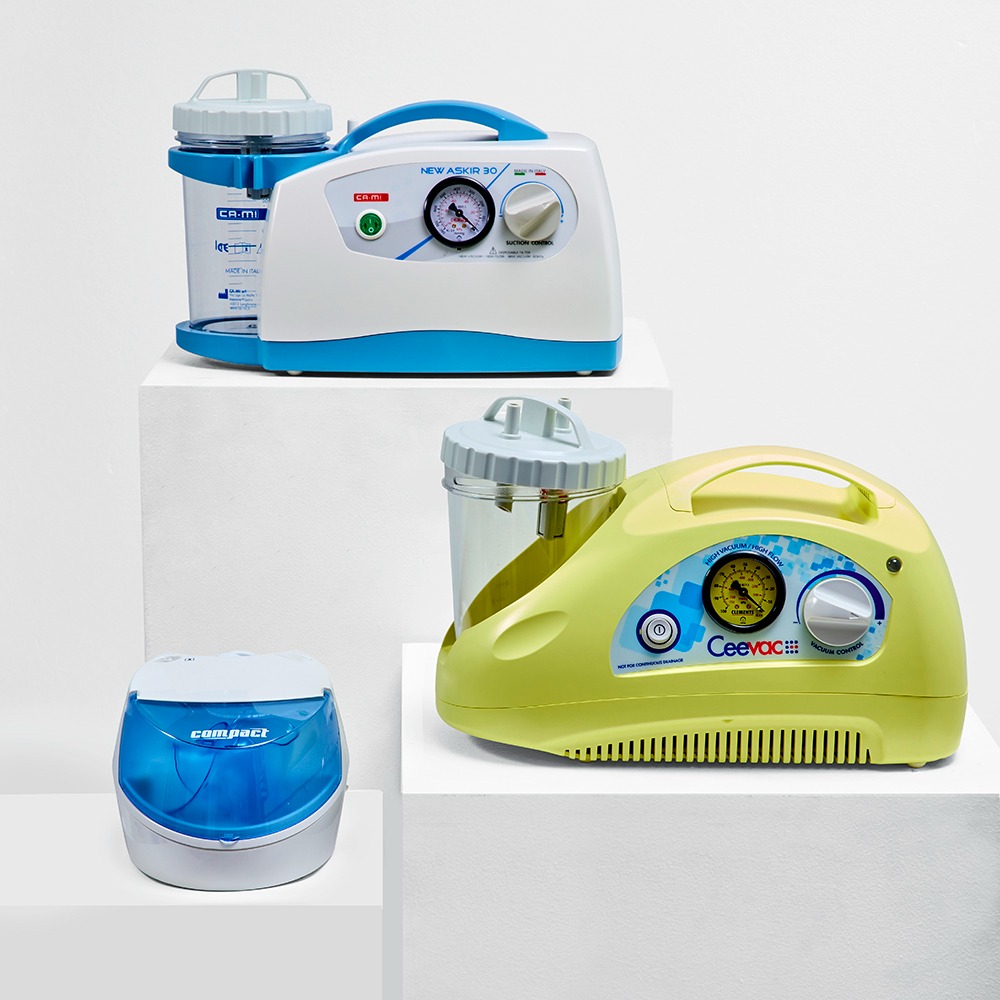 Suction Pumps, Nebulisers and Resuscitation